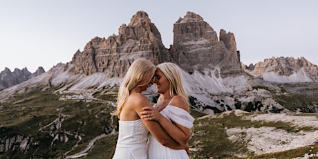 Styled shoot in the Dolomites