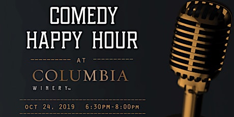 Club Comedy Happy Hour at Columbia Winery primary image