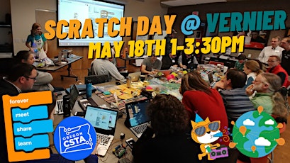 LIVE Scratch Day Teacher Meetup at Vernier with Maren from the Scratch Team