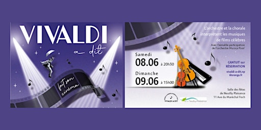 Imagem principal de Concert * Vivaldi A Dit * Samedi 8 Juin 2024 à 20h30