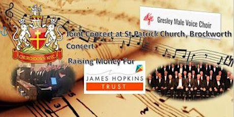 Churchdown & Gresley Male Voice Choirs Concert for The James Hopkins Trust