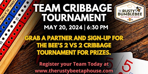 The Rusty Bumblebee Team Cribbage Tournament primary image
