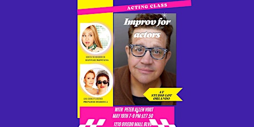 Improv for Actors with Peter  Allen Vogt as seen on TV primary image