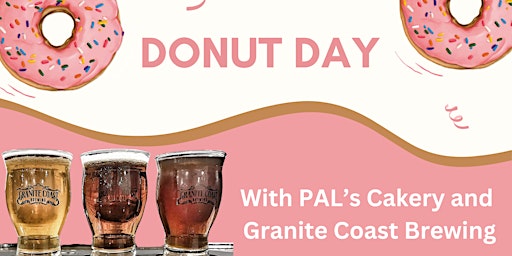 Imagen principal de Donut Day at Granite Coast Brewing