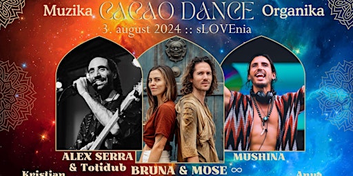Imagem principal do evento Cacao Dance with Mose, Alex Serra, Totidub, Mushina & more :: sLOVEnia