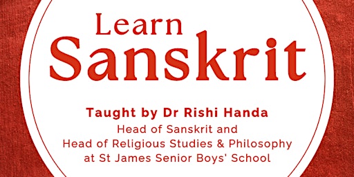 Hauptbild für Learn Sanskrit to IGCSE - batch 1 (1) lessons 1-4