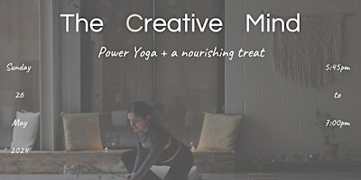 The Creative Mind flow and a healthy treat  - Indaba Yoga Studio primary image