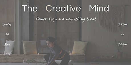 The Creative Mind flow and a healthy treat  - Indaba Yoga Studio