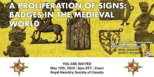 Imagem principal do evento A Proliferation of Signs: Badges in the Medieval World