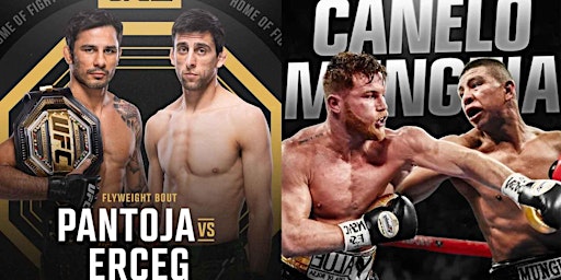 DOUBLE HEADER - UFC 301: Pantoja vs Erceg & BOXING: Canelo vs. Munguia primary image