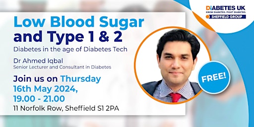 Primaire afbeelding van Dr Iqbal discusses the risks of low blood sugars in this era of tech!