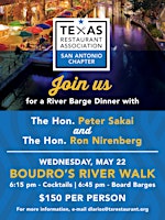Image principale de River Barge Dinner & Local PAC Fundraiser