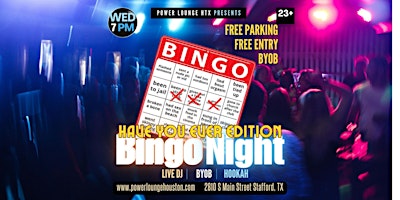 HAVE I EVER BINGO X GROWN FOLKS EDITION @ POWER LOUNGE HTX primary image