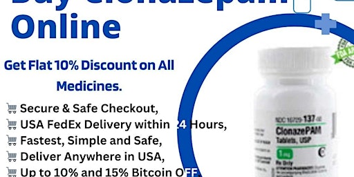 Imagem principal de Buy Clonazepam Online Easy, Quick, Safe