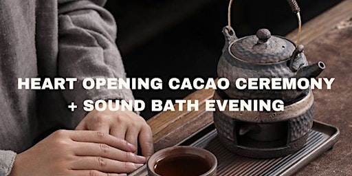 Imagem principal do evento New Moon in Gemini Cacao Ceremony + Sound Bath Evening