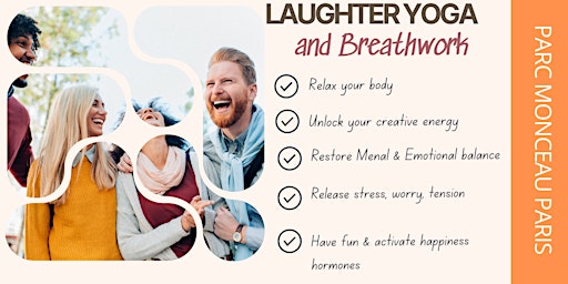LAUGHTER YOGA and BREATHWORK - PARC MONCEAU primary image
