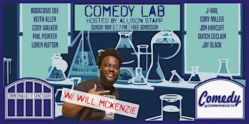 COMEDY LAB with WILL MCKENZIE primary image
