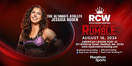 RCW Royal Rumble x Jessica Roden
