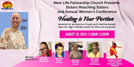 Healing is Your Portion Women’s Conference