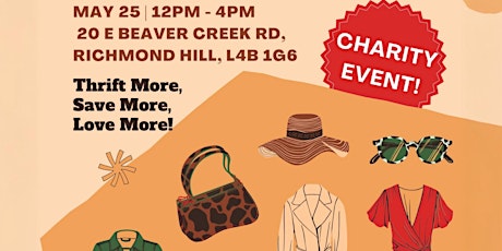 Charity Event: Thrift Sale for Toronto SickKids!