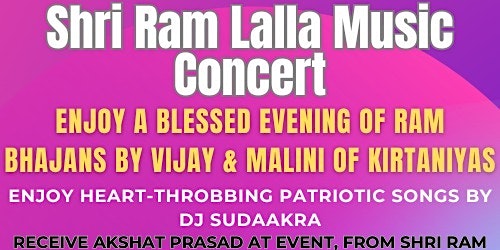 Hauptbild für Shri Ram Lalla Music Concert