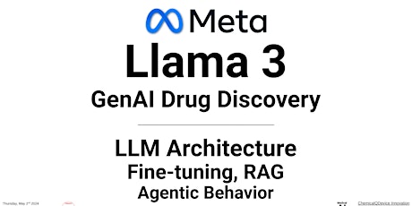Meta Llama 3 Drug Discovery Generative AI Assistant - Developments