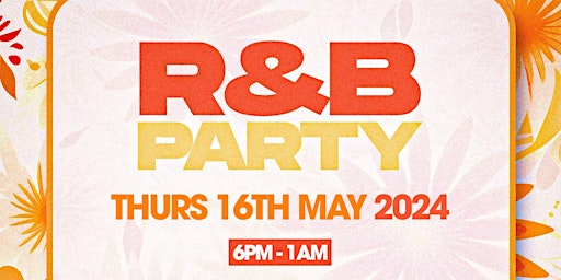 R&B Party - Free Evening Party primary image