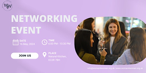 Women 4 Women Networking Event primary image