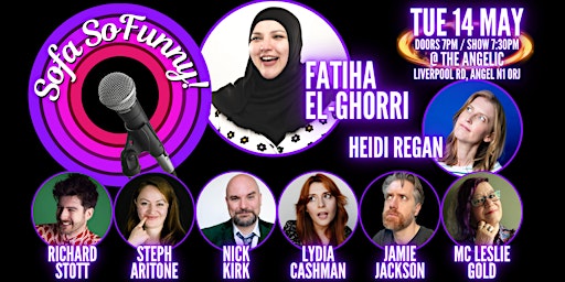 Hauptbild für Sofa SoFunny! featuring Fatiha El-Ghorri, Heidi Regan & friends