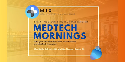 Primaire afbeelding van MedTech Mornings | Medical Device Meetup