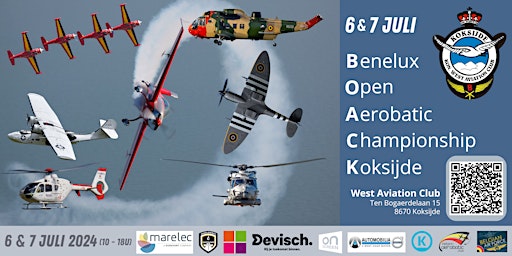 Imagem principal do evento BeNeLux Open Aerobatic Championship Koksijde (BOACK)