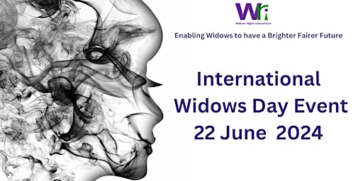 Hauptbild für WRI International Widows Day Event 2024