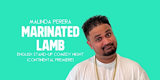 Imagem principal do evento Vienna English Stand-Up Comedy Night ft. Malinda Perera | Marinated Lamb
