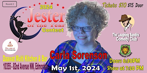 Primaire afbeelding van Jester of the Year Contest - Daawat Multi Kitchen Starring Carla Sorenson
