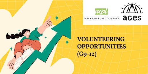 Imagem principal do evento Volunteering Opportunities  (G9-12)