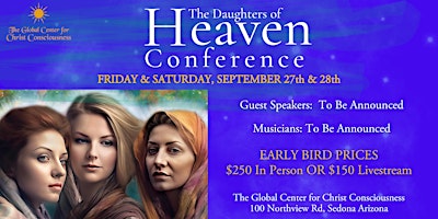 Primaire afbeelding van The Daughters of Heaven Conference 2024