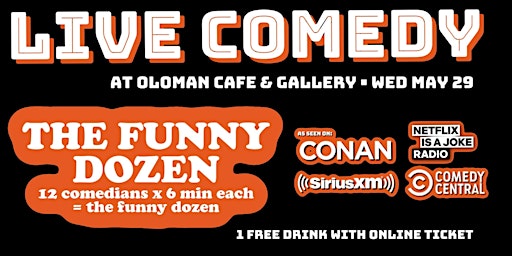 Image principale de Live Comedy at Oloman Cafe