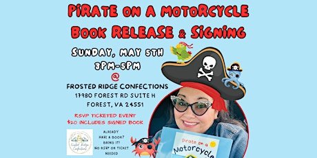 Pirate on a Motorcycle Book Release & Signing Party