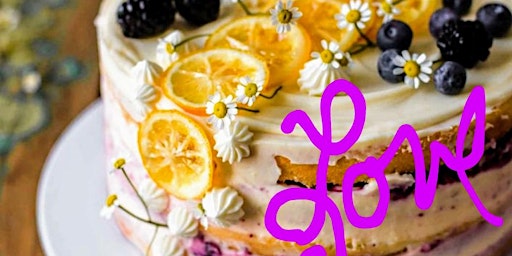 Limoncello Torte Class, Sugar Lemons and Flower Essence primary image