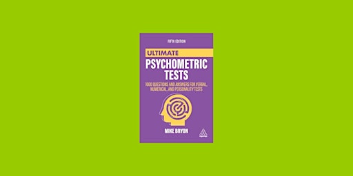 Primaire afbeelding van [PDF] DOWNLOAD Ultimate Psychometric Tests: 1000 Questions and Answers for