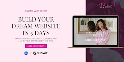 Imagen principal de Build Your Dream Website in 5 Days Workshop