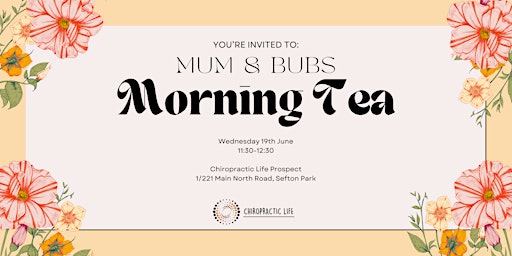 Imagem principal do evento Mums & Bubs Community Morning Tea