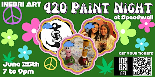 Image principale de 420 Paint Night @ Speedwell Tavern!