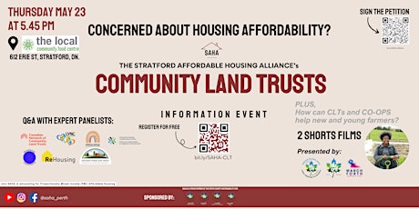 Community Land Trusts (CLT) Information Event