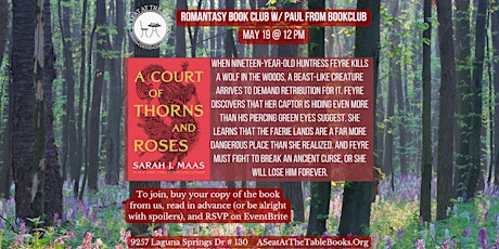 Romantasy Book Club w/ Paul from Bookclub: A Court of Thorns and Roses