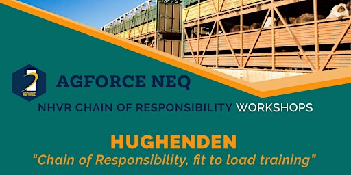 Imagem principal do evento Hughenden - Chain of Responsibility, Fit to load Training.