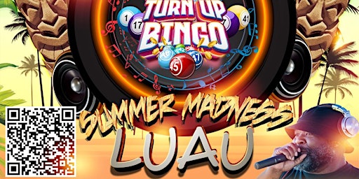 Imagem principal do evento Turn Up Bingo’s “Summer Madness Luau”