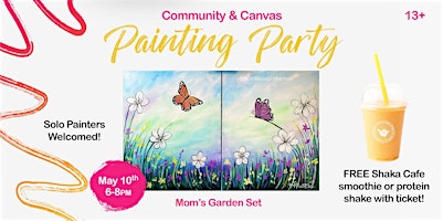 Mothers Day Painting Party (Free Smoothie Included) primary image