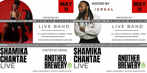 SHAMIKA CHANTE LIVE @ANOTHERBREWERYCLT primary image