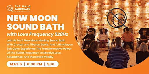 New Moon Sound Bath with Love Frequency 528Hz primary image